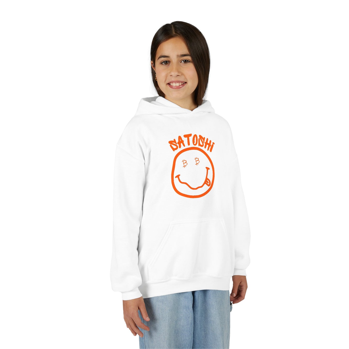 Bitcoin Eyed Satoshi Youth Hoodie
