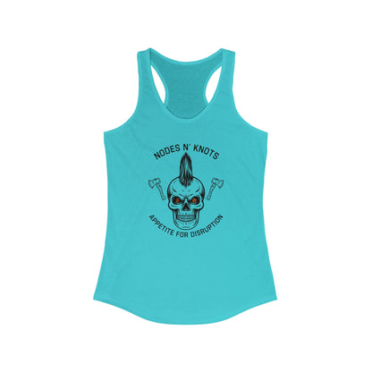 Nodes N' Knots Appetite For Disruption Women's Racerback Tank