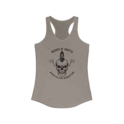 Nodes N' Knots Appetite For Disruption Women's Racerback Tank
