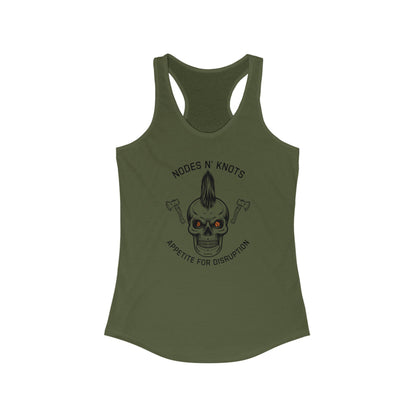 Nodes N' Knots Appetite For Disruption Women's Racerback Tank