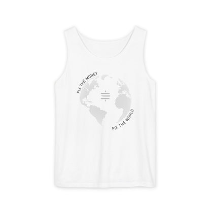 Fix The Money Fix The World Unisex Tank Top