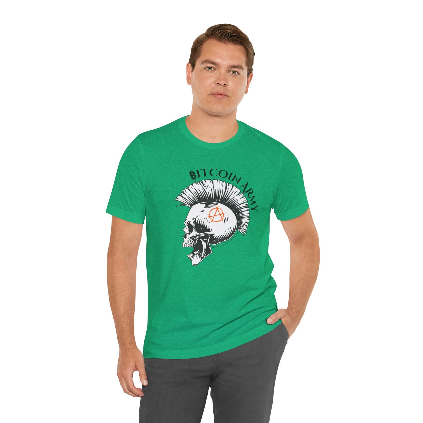 Bitcoin Army Hard Money Anarchists T-Shirt