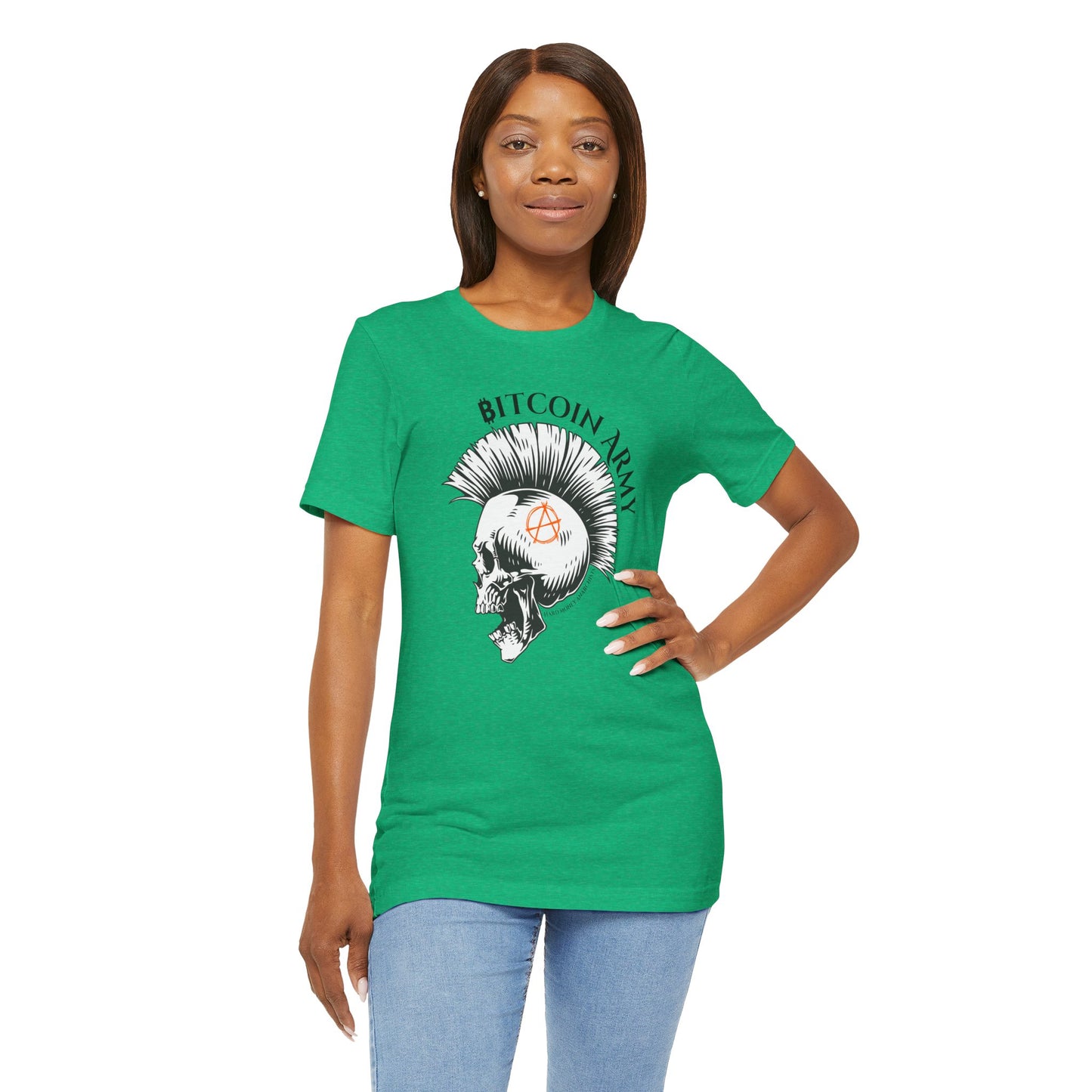 Bitcoin Army Hard Money Anarchists T-Shirt