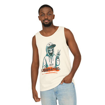 We Are All Satoshi Liberated NRG Skeleton Tank Top