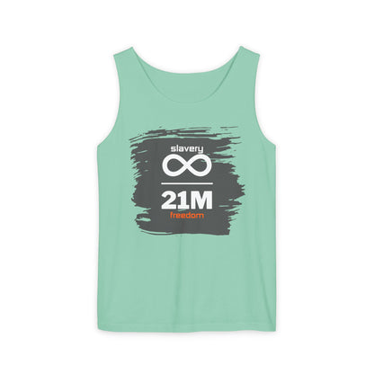 Bitcoin Supply Slavery/Freedom Tank Top