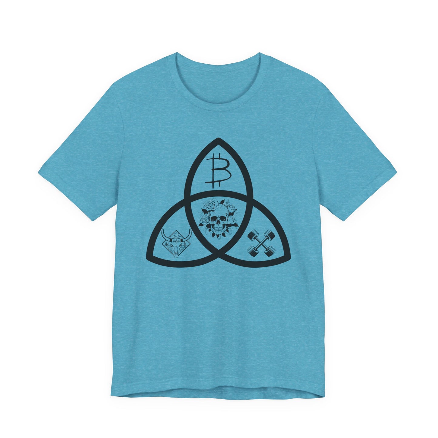Beef Barbells Bitcoin Trifecta T-Shirt