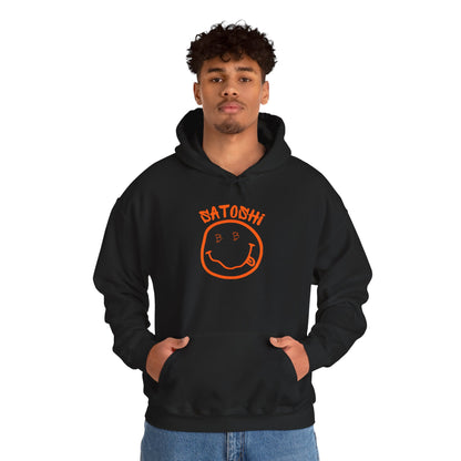 Bitcoin Eyed Satoshi Smiley Hoodie
