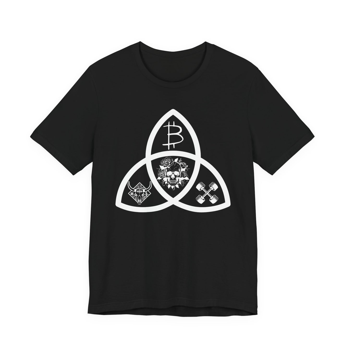 Beef Barbells Bitcoin Trifecta T-Shirt
