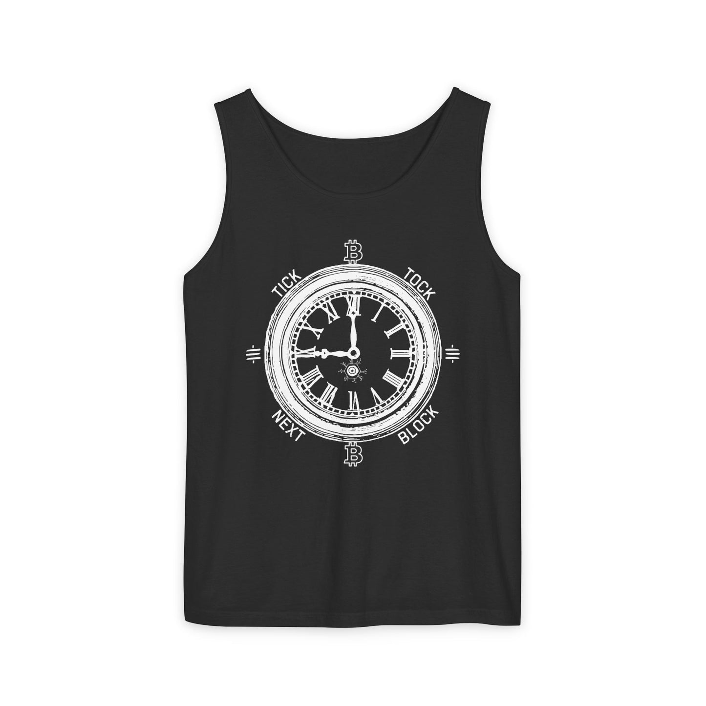 Tick Tock Next Block Unisex Tank Top