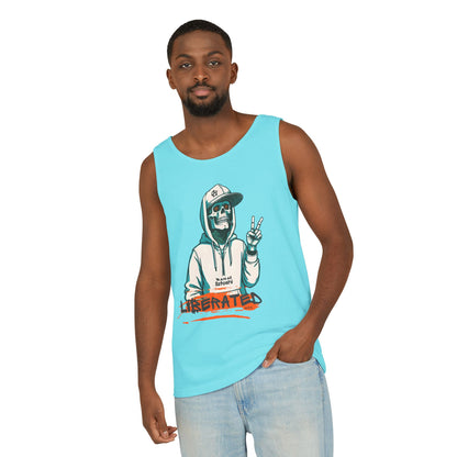We Are All Satoshi Liberated NRG Skeleton Tank Top