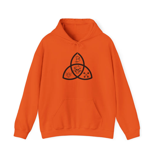 Beef Barbells & Bitcoin Trifecta Hoodie