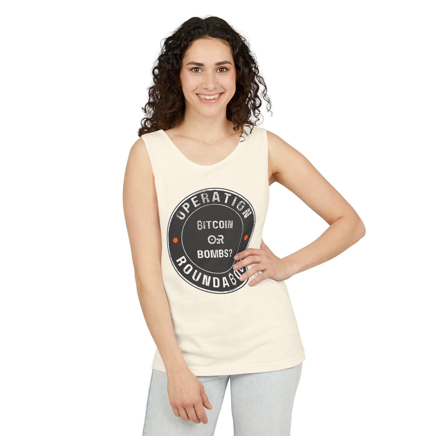 Bitcoin Or Bombs Operation Roundabout Tank Top