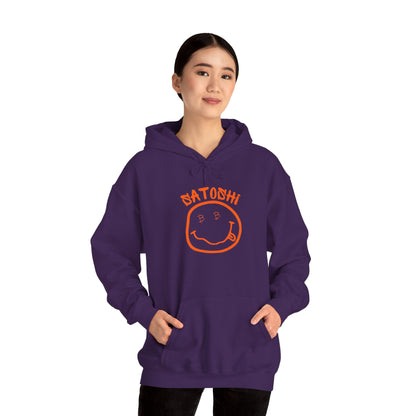 Bitcoin Eyed Satoshi Smiley Hoodie