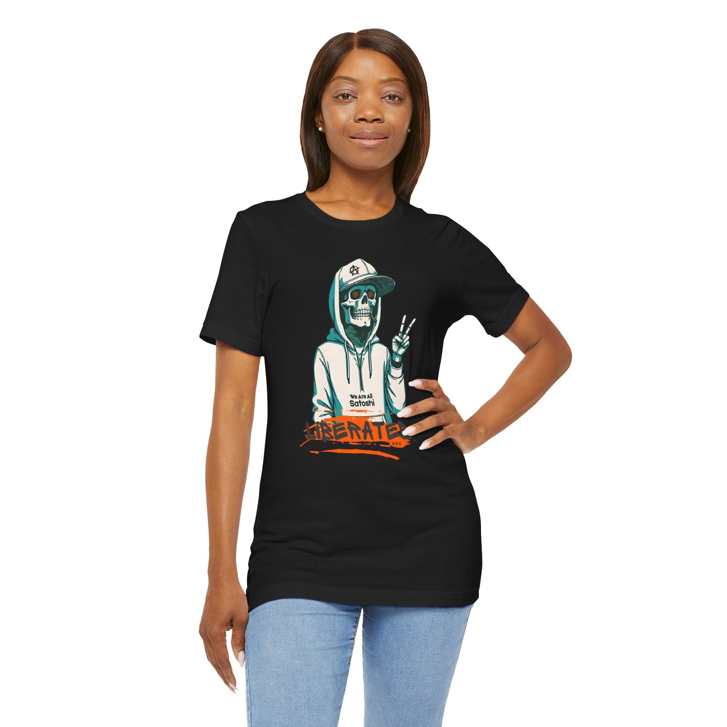 We Are All Satoshi Liberated NRG T-Shirt