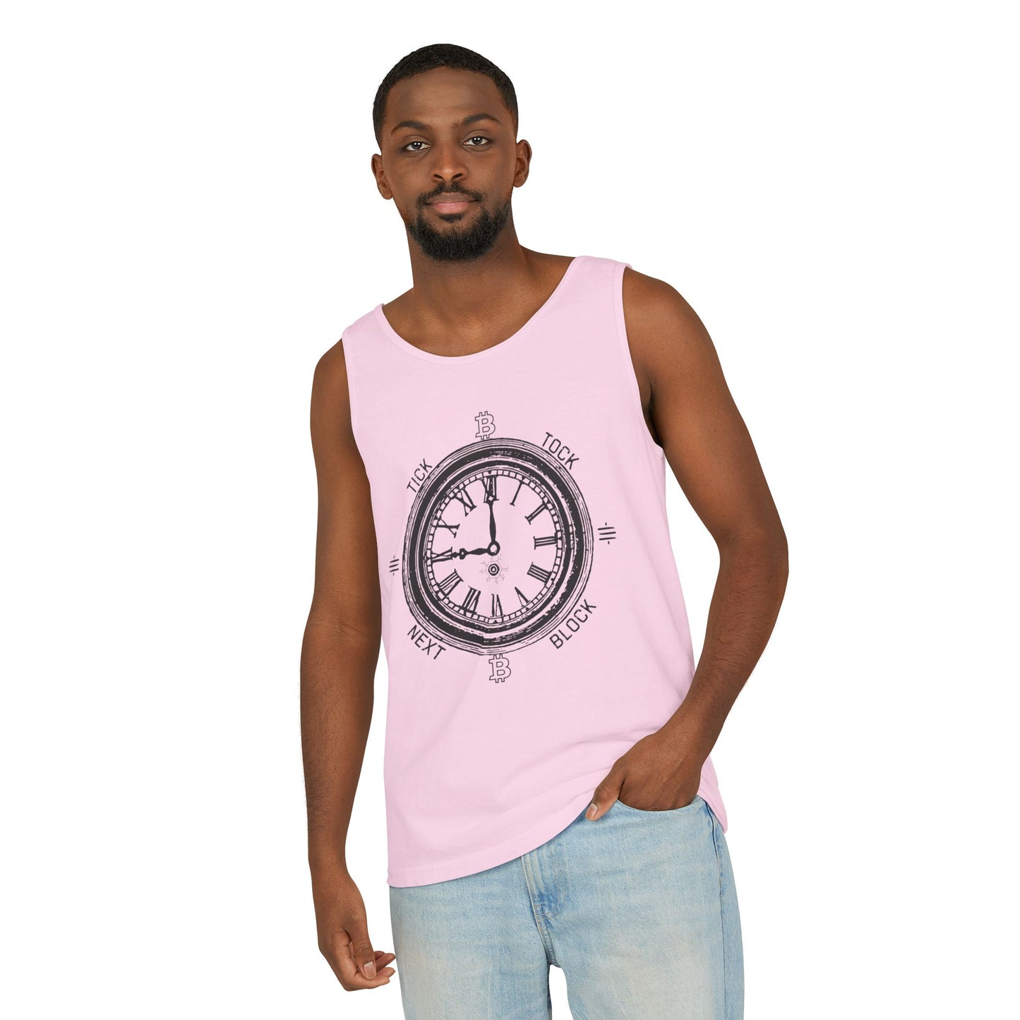 Tick Tock Next Block Unisex Tank Top