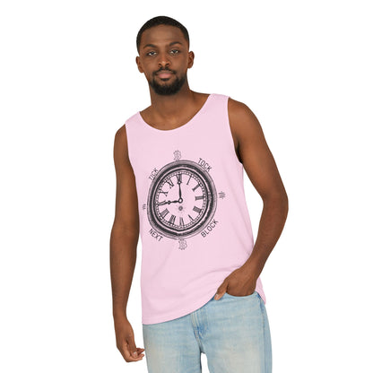 Tick Tock Next Block Unisex Tank Top