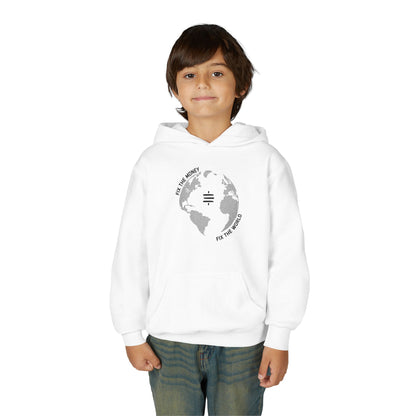 Fix The Money Fix The World Youth Hoodie