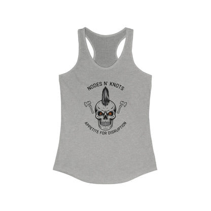Nodes N' Knots Appetite For Disruption Women's Racerback Tank