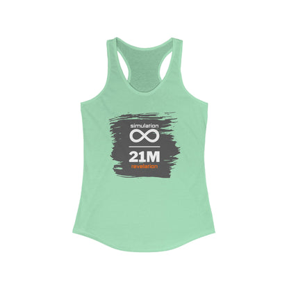 Simulation Infinity 21M Revelation Women's Racerback Tank