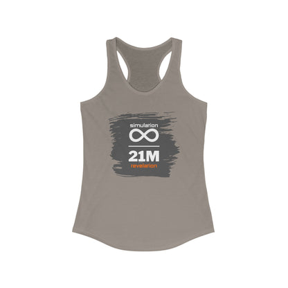 Simulation Infinity 21M Revelation Women's Racerback Tank