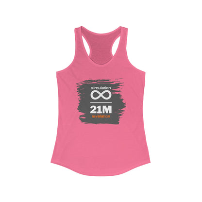 Simulation Infinity 21M Revelation Women's Racerback Tank