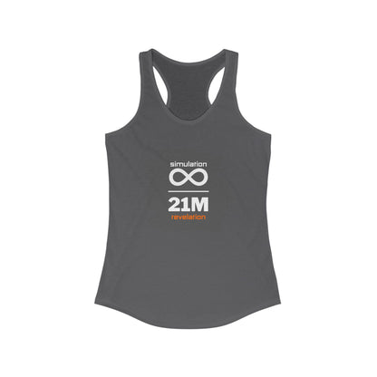 Simulation Infinity 21M Revelation Women's Racerback Tank