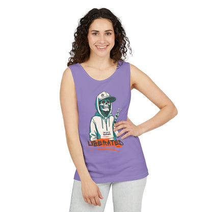 We Are All Satoshi Liberated NRG Skeleton Tank Top