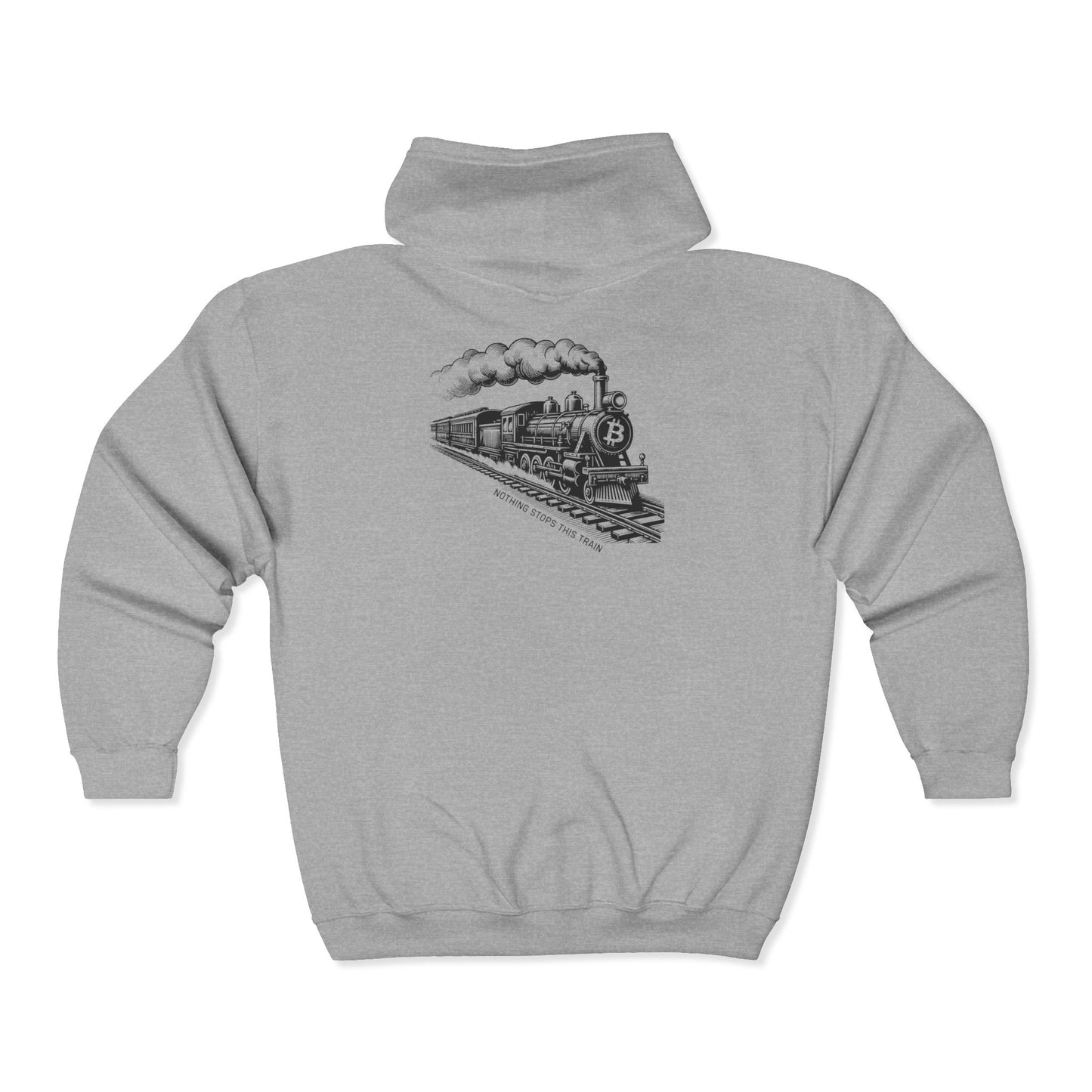 SATS Symbol Nothing Stops This Train Zip Up Hoodie