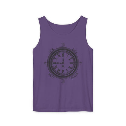 Tick Tock Next Block Unisex Tank Top