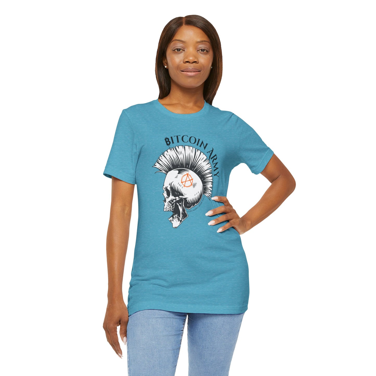 Bitcoin Army Hard Money Anarchists T-Shirt