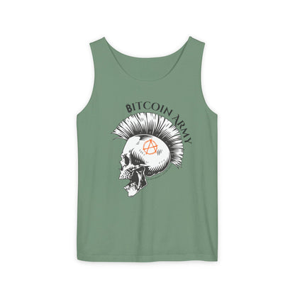 Bitcoin Army Hard Money Anarchists Tank Top