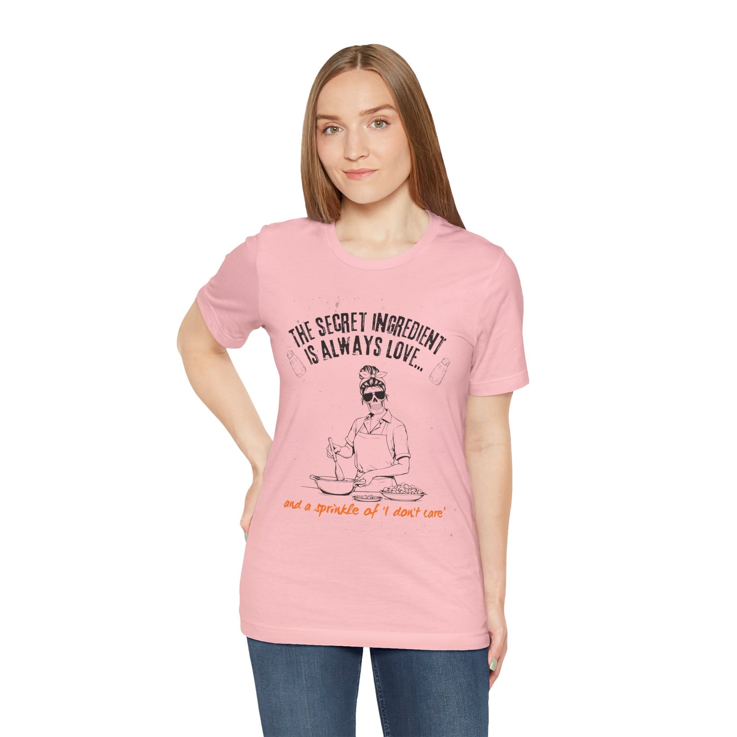 Love-Inspired Cooking Tee, Funny Shirt, Gift for Foodies, Unisex T-Shirt, Perfect for Occasions, Casual Wear