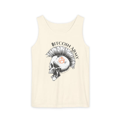 Bitcoin Army Hard Money Anarchists Tank Top