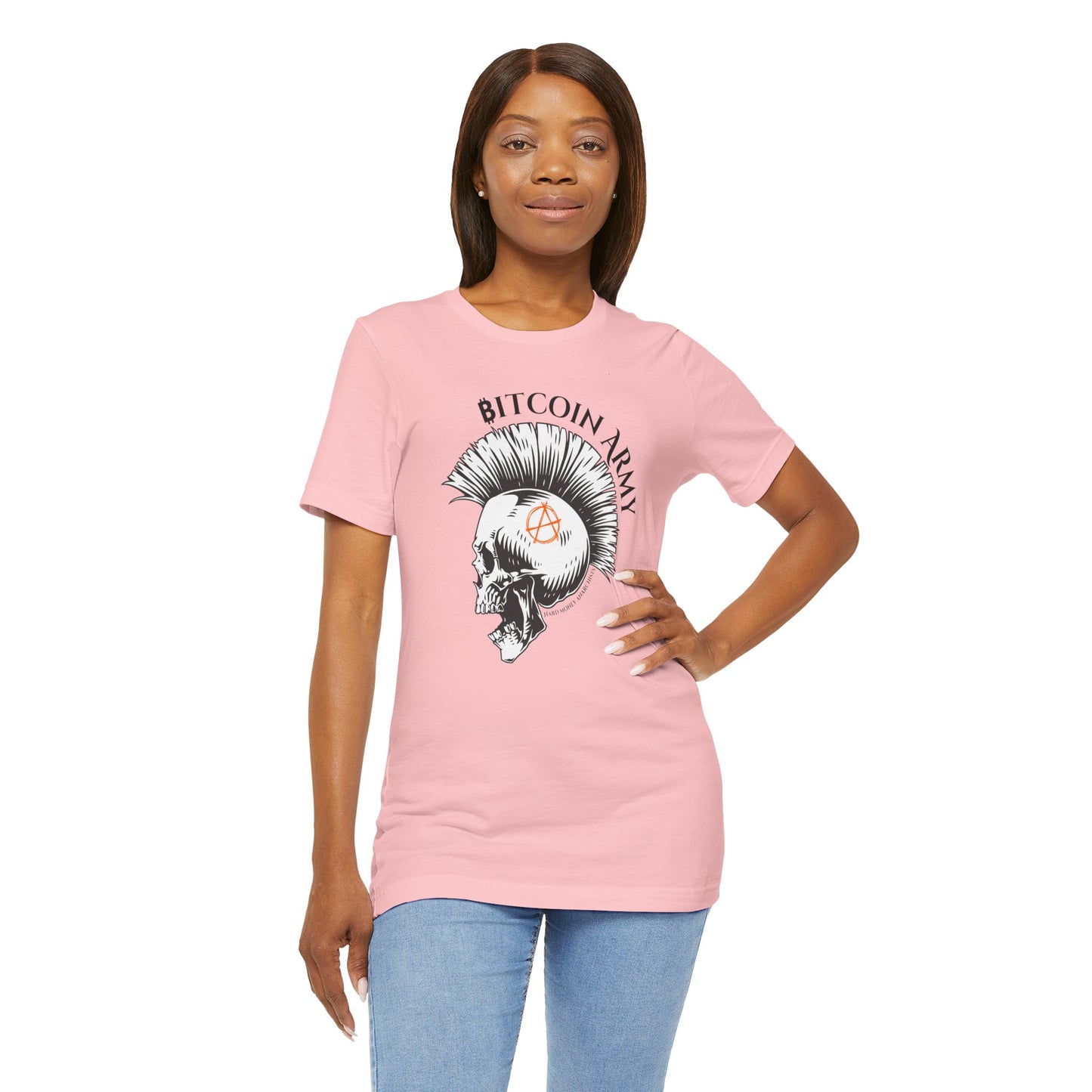 Bitcoin Army Hard Money Anarchists T-Shirt