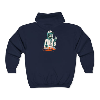 SATS Symbol Liberated NRG Zip Up Hoodie