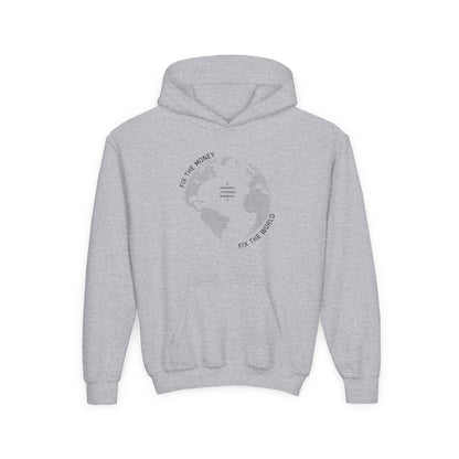 Fix The Money Fix The World Youth Hoodie