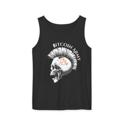Bitcoin Army Hard Money Anarchists Tank Top