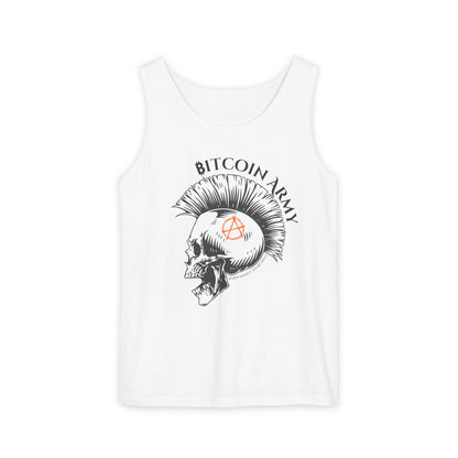 Bitcoin Army Hard Money Anarchists Tank Top