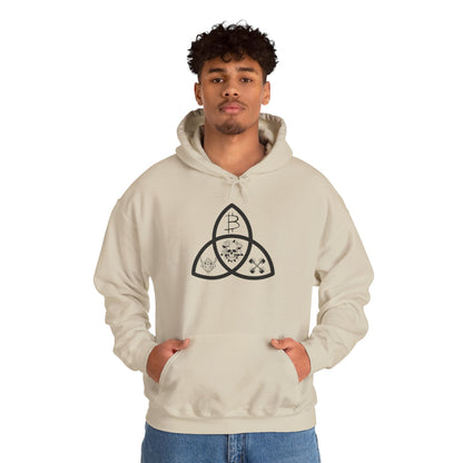 Beef Barbells & Bitcoin Trifecta Hoodie