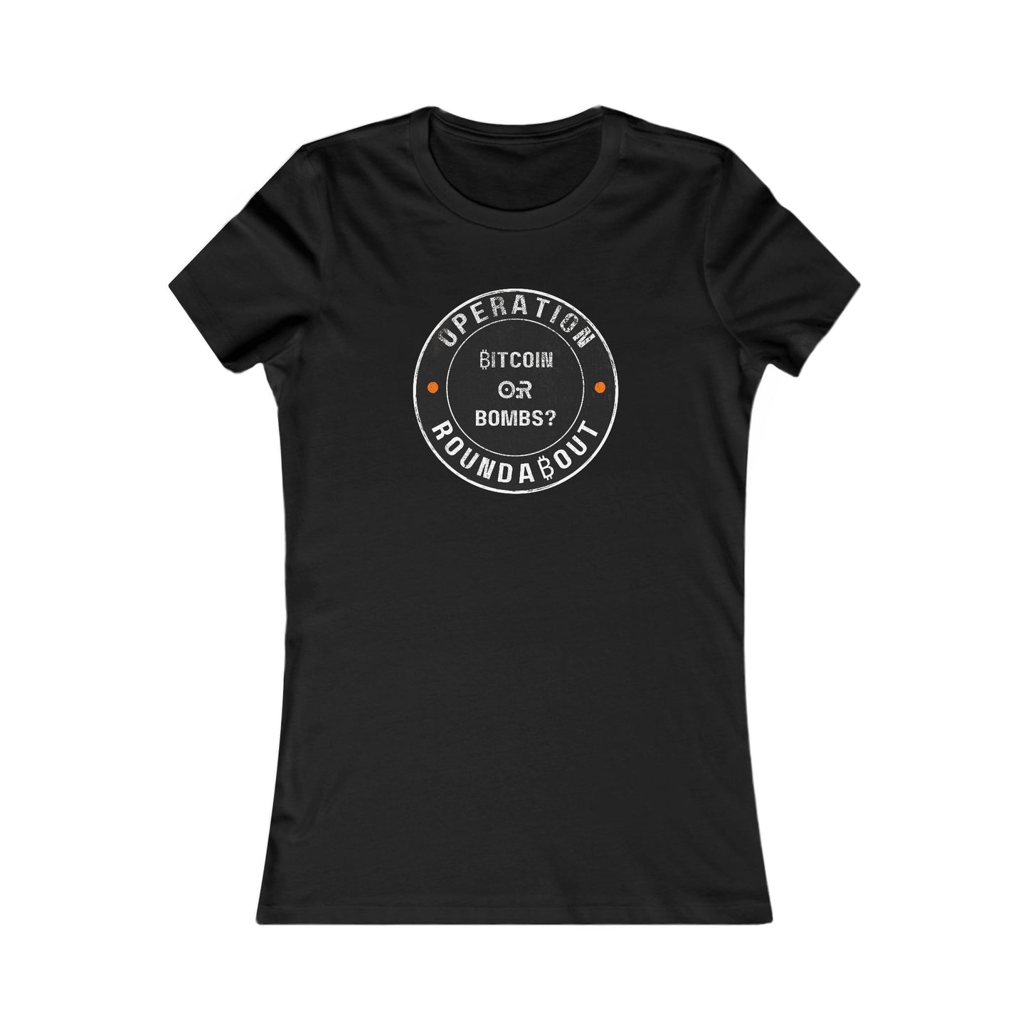 Bitcoin Or Bombs Operation Roundabout Women's T-Shirt