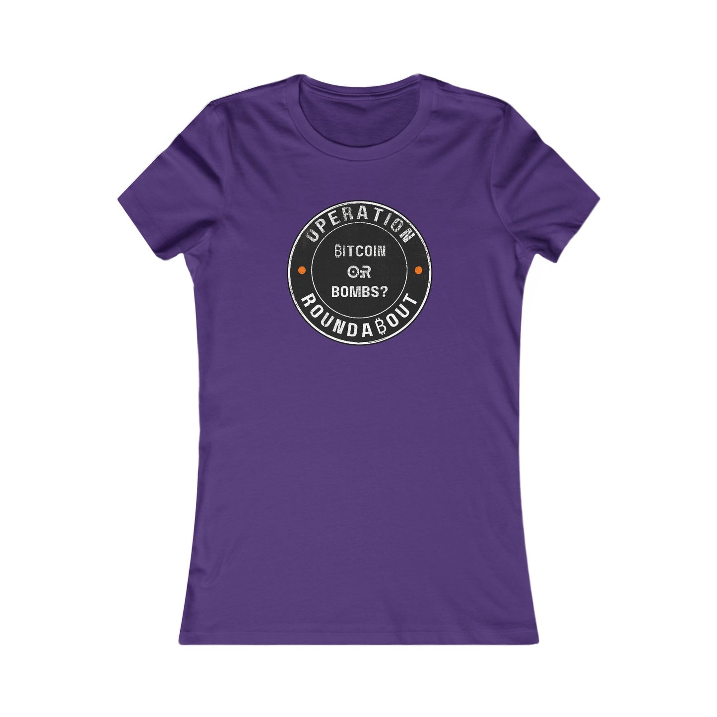 Bitcoin Or Bombs Operation Roundabout Women's T-Shirt