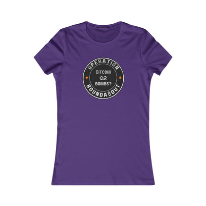 Bitcoin Or Bombs Operation Roundabout Women's T-Shirt