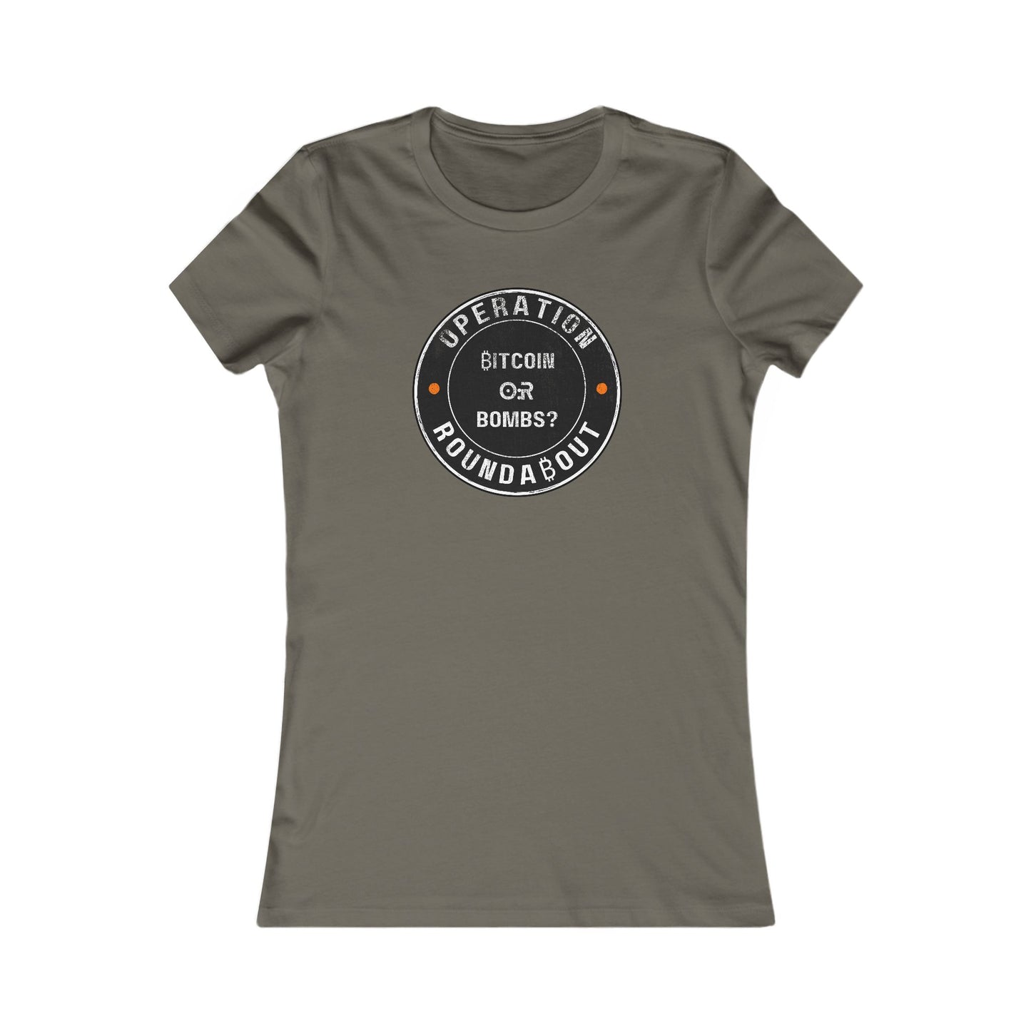 Bitcoin Or Bombs Operation Roundabout Women's T-Shirt