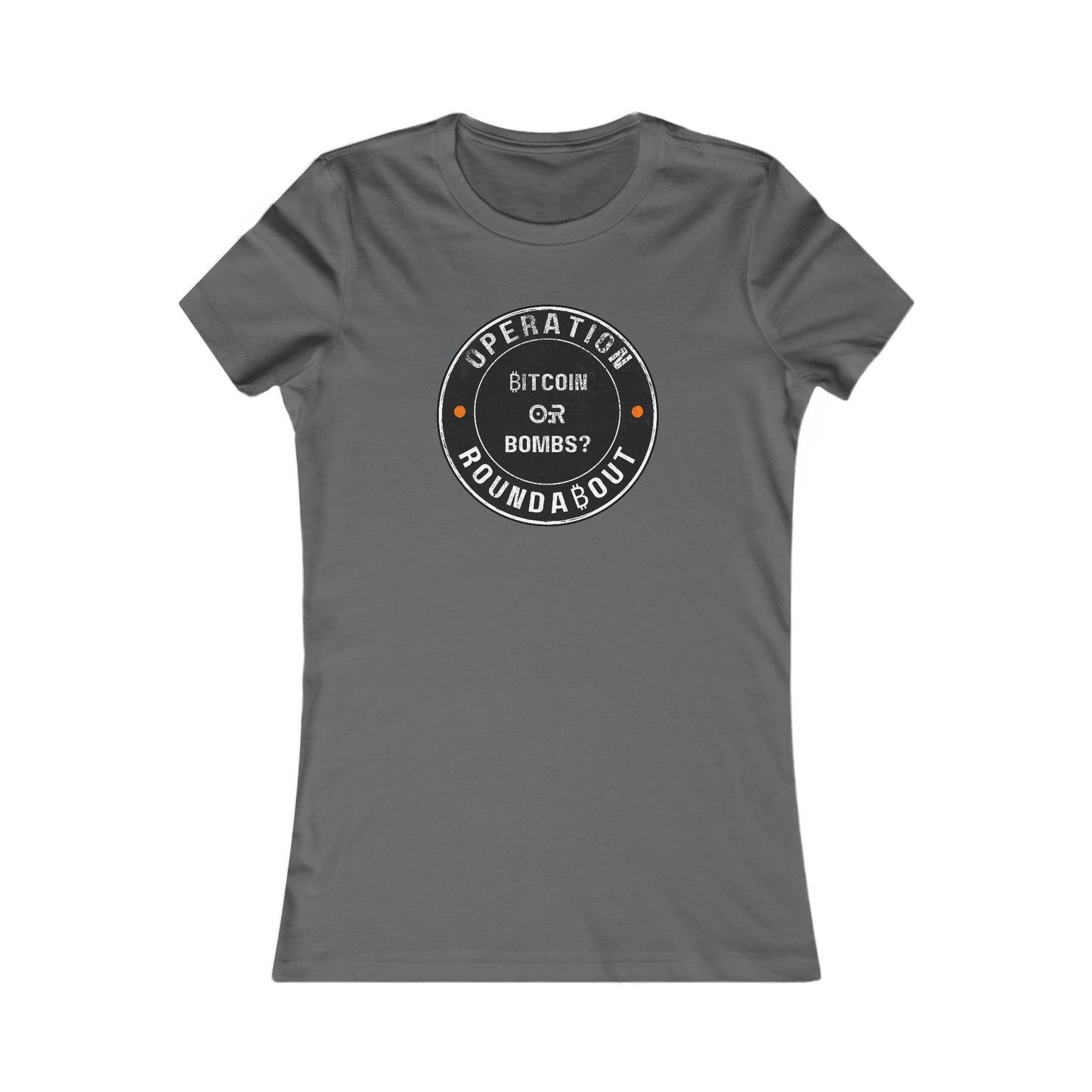 Bitcoin Or Bombs Operation Roundabout Women's T-Shirt