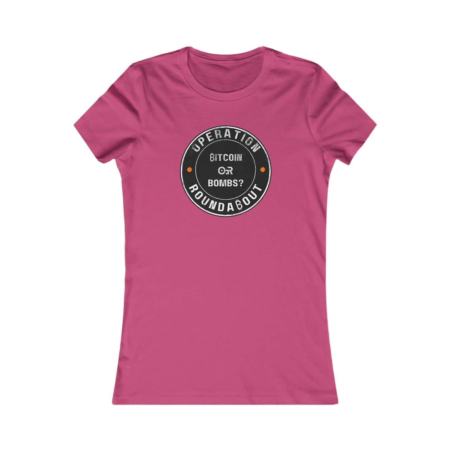 Bitcoin Or Bombs Operation Roundabout Women's T-Shirt