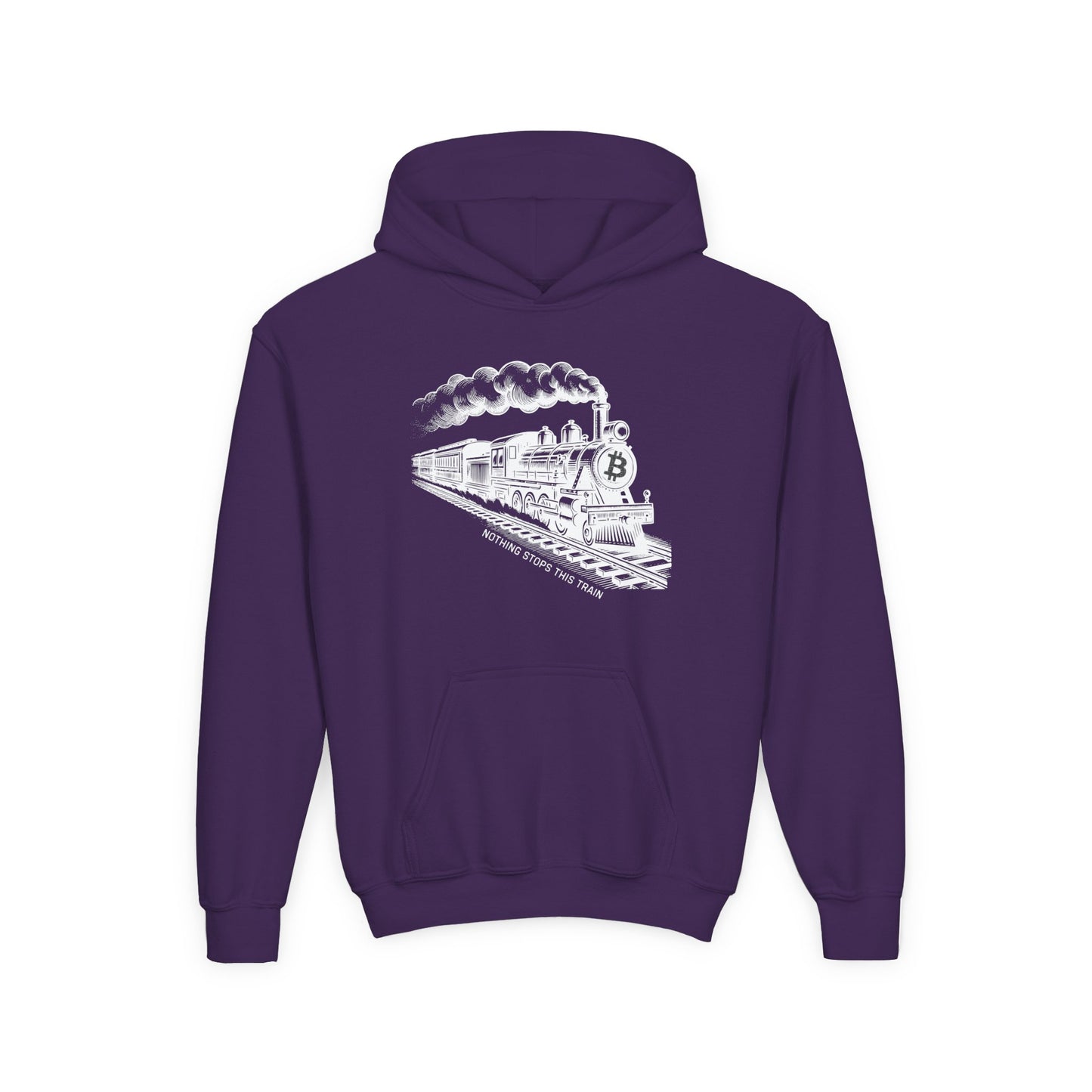 Nothing Stops This Train Youth Hoodie