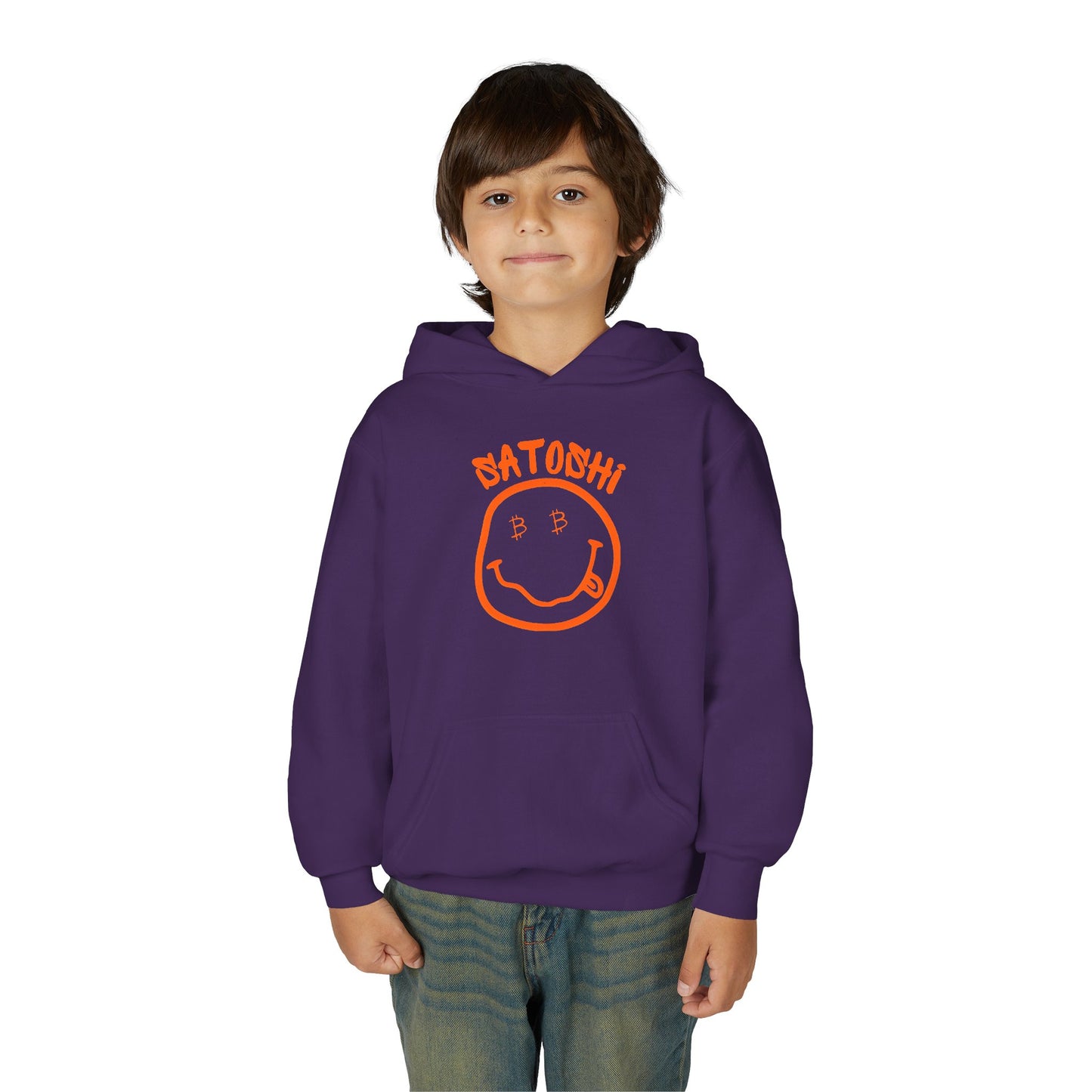 Bitcoin Eyed Satoshi Youth Hoodie