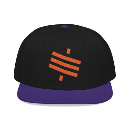 SATS Symbol Embroidered Snapback Hat