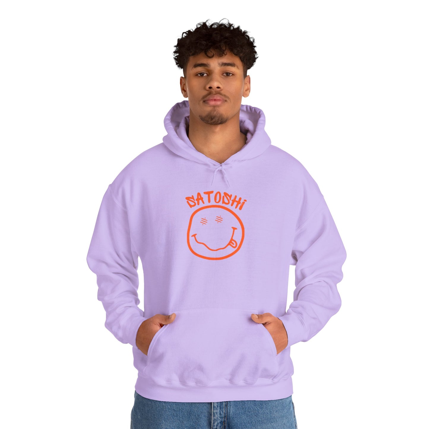 SATS Eyed Satoshi Smiley Hoodie