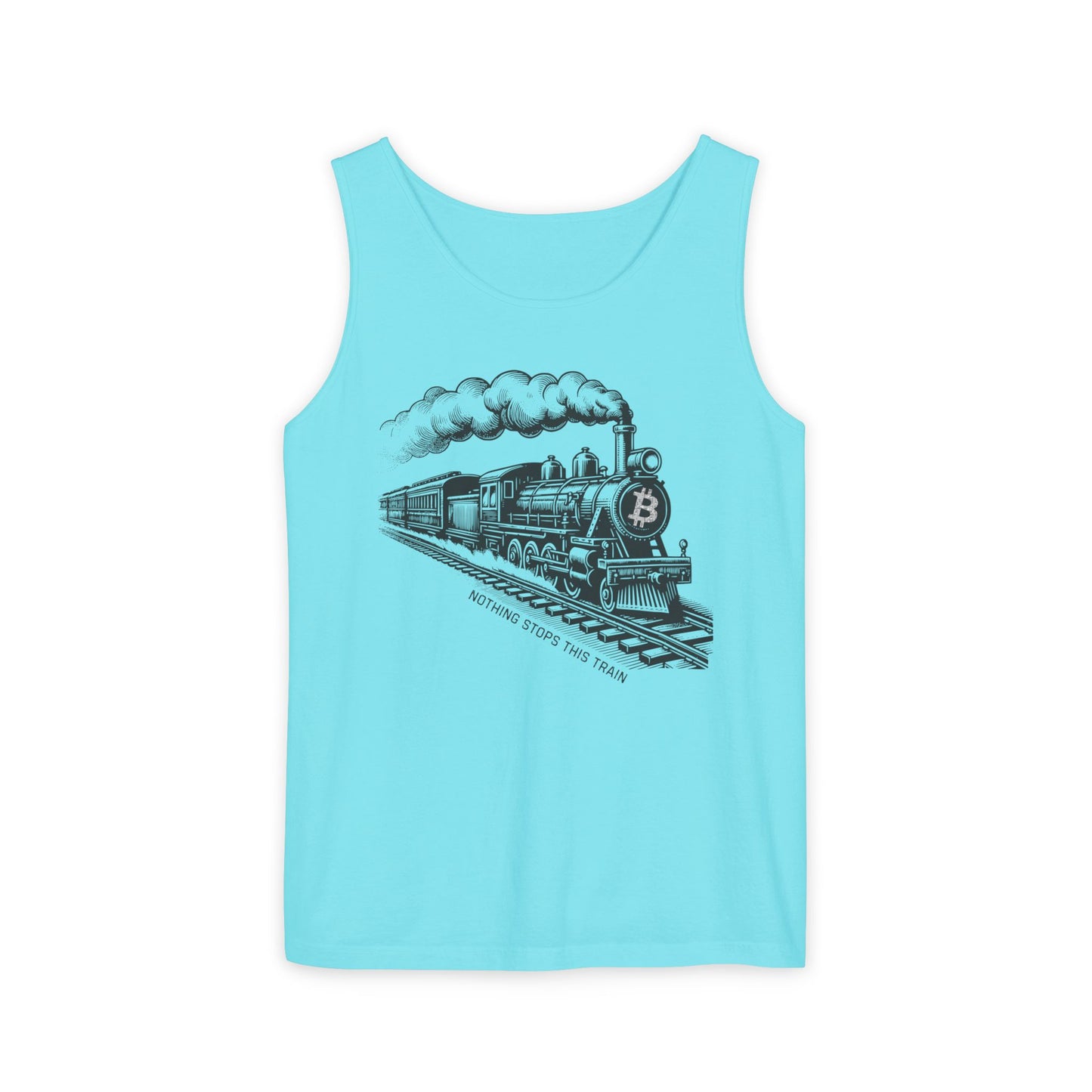 Nothing Stops This Train Vintage Unisex Tank Top